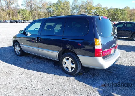 2000 Mercury Villager Sport from USA, damaged, VIN 4M2XV12T7YDJ29011